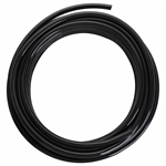 1/4^ O.D. Polyurethane Air Tube - Black 100m/roll (328' per Roll)
