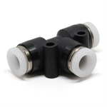 1/4^ Air Tube Fit x 1/4^ Air Tube Fit x  1/4^ Air Tube Fit Tee