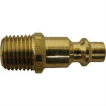 Male Quick Coupler End Male Thread Zinc - 1/4^