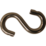 5/32^ x 1-1/2^ Stainless Steel S Hook