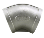 1/2^ 45deg Heavy Wall Stainless Steel Elbow