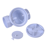 4 IN. PVC BACKWATER VALVE 2/case