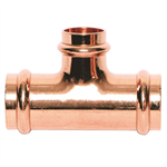 1^ X 1^ X 3/4^ Copper Press Fit Reducing Tee