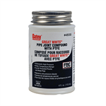 Great White Pipe Joint Compound with PTFE. 118 ml.12/case