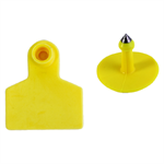 Small Yellow BARN2FIELD Tags 20 Pak