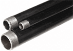 1-1/2^ SCH 40 Black Pipe, ASTM A53, T&C