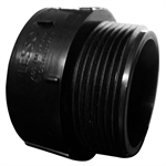 1-1/2^ Hub x Mpt ABS Adapter - 125 pcs/case