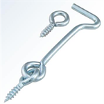 Plated 8^ Door Hook