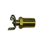 Brass Valve Body - longer thread for Plastic Float Bowls