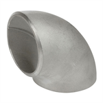 2-1/2^ Stainless Steel Butt Weld 90deg Elbow Short Radius
